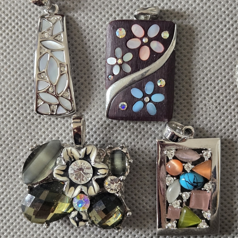Lia Sophia Elegant Multicolor Pendant Collection